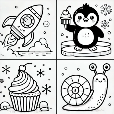 Kid Coloring Page